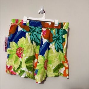 Target Women's Tropical Floral Shorts